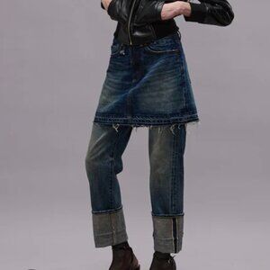 NWT R13 Jeans Romeo Double Classic Aspen Blue Size 30 Limited Edition $945 RARE